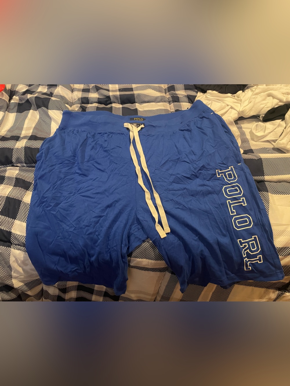 Polo by Ralph Lauren Royal Blue Sweat Shorts Size XL